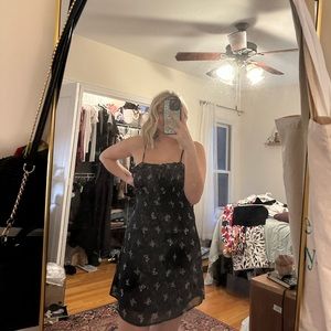 buttery fly h&m dress mini
